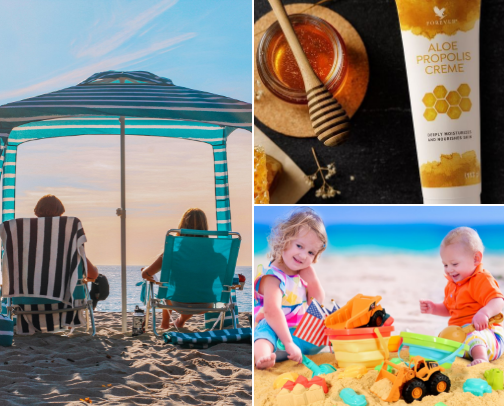 Family Beach Essentials 🌞🌊 (with a 3-year-old) cover photo collage