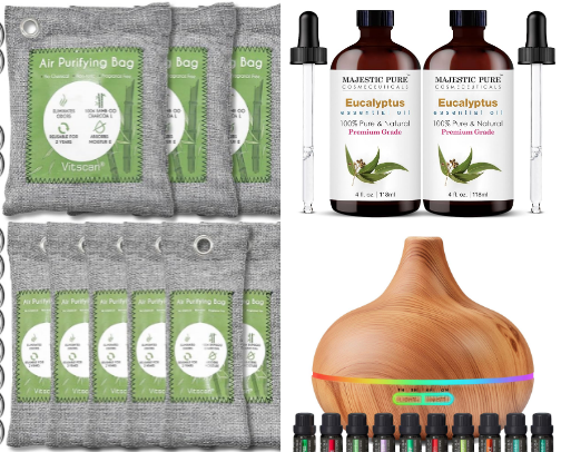 Aroma + Air Fresheners cover photo collage