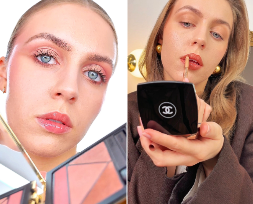 My everyday makeup routine 💋 cover photo collage