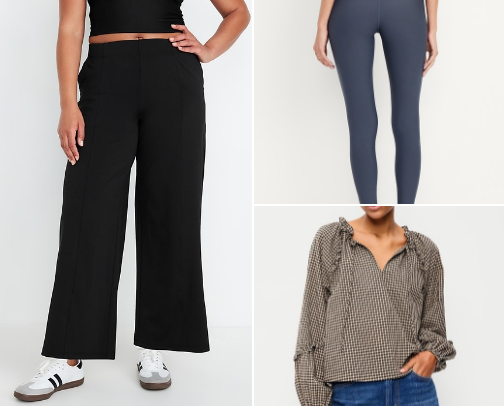 Plus Size Old Navy Haul cover photo collage