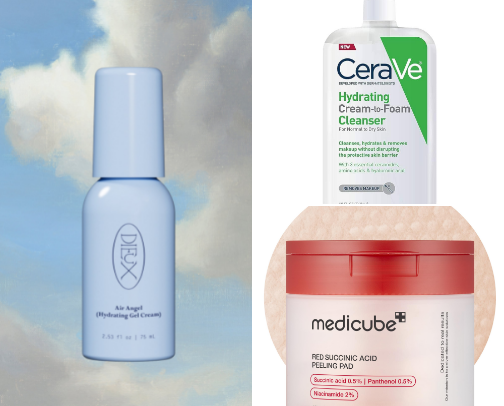 Acne safe skincare 💆🏼‍♀️ cover photo collage