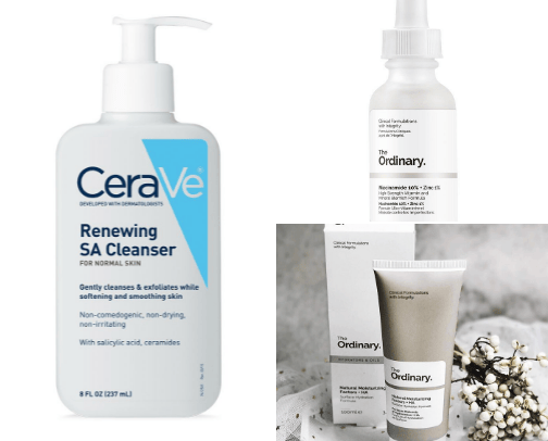 skin care cover photo collage