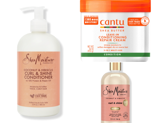 The Best Curly Hair Routine at Every Price Point: Budget, Mid & Luxe 💥 cover photo collage