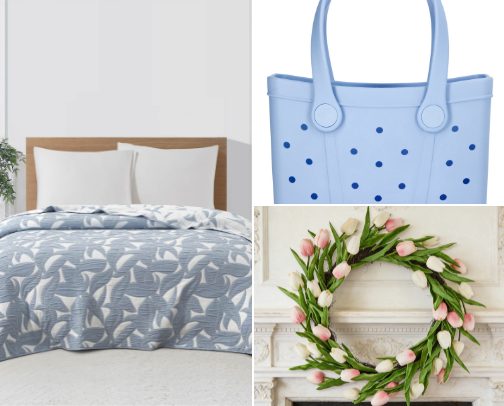 Spring Home Must Haves found at Walmart cover photo collage