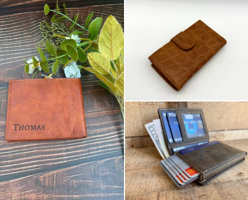 Wallets for Men's & Women's Collections cover photo collage