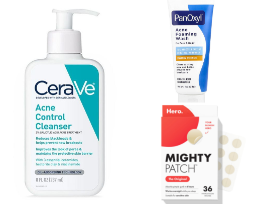 Acne Skincare Picks cover photo collage