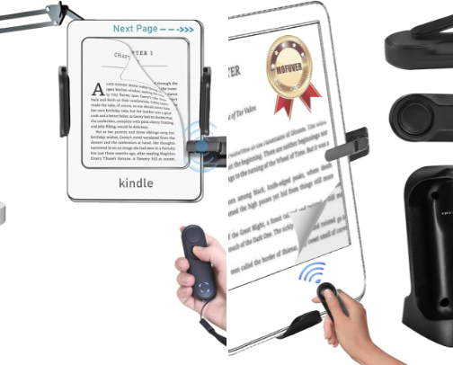 Kindle accessories cover photo collage