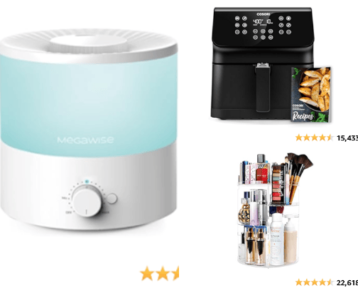 Amazon Home Finds cover photo collage