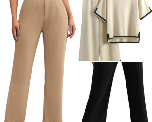 best and most comfy work wear! cover photo collage