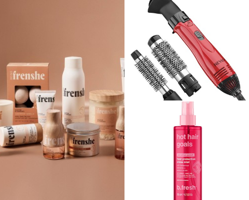 beauty prods cover photo collage