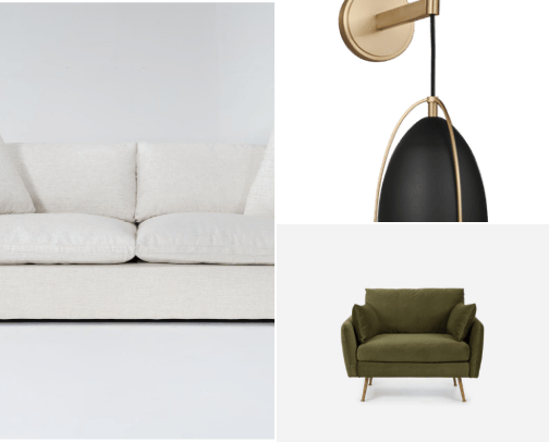 Livingroom cover photo collage