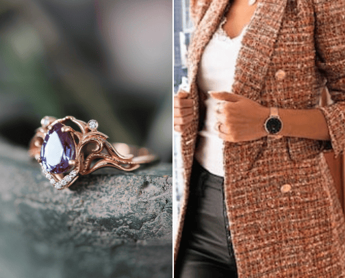 Elegant cover photo collage