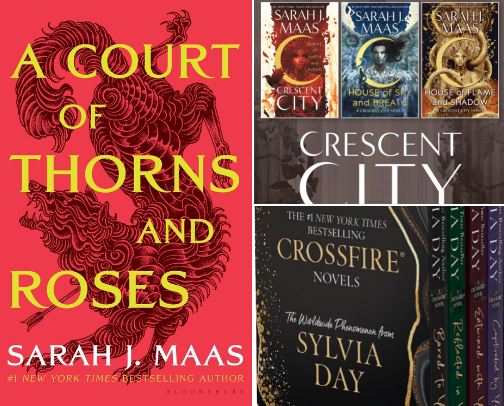 Steamy Romantasy Books for Fantasy & Romance Readers cover photo collage