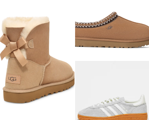 Footwear fall/winter cover photo collage