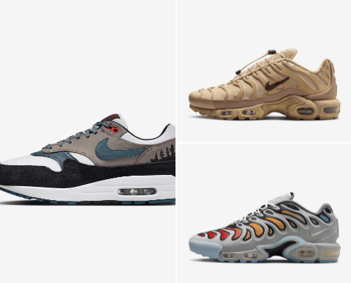 Nike sneakers cover photo collage