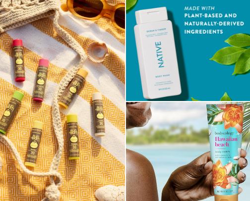 Bring The Beach To You! Shower & Body Care Routine cover photo collage