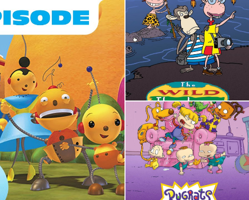 Best shows for kids cover photo collage