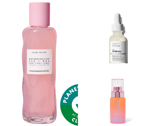 Skincare and Makeup cover photo collage