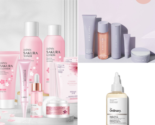 Don’t gatekeep your glow - it’s all in my skincare list🔗 cover photo collage