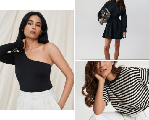 Best basics- SINSAY cover photo collage