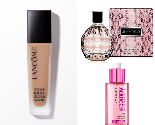 Beauty Products cover photo collage