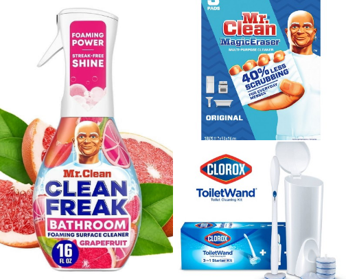 My Favorite Household Cleaning Supplies cover photo collage
