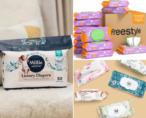 HEALTHY BABY ESSENTIALS cover photo collage