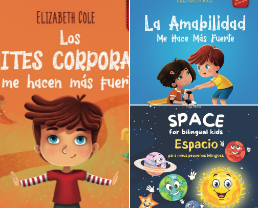 Kids books cover photo collage