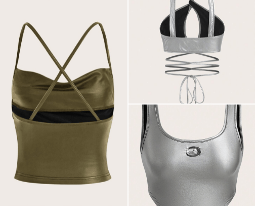 Fashion cover photo collage