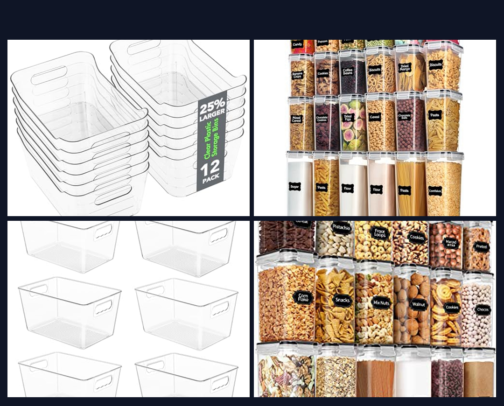 Everything I'd Buy for a Tidy Pantry cover photo collage