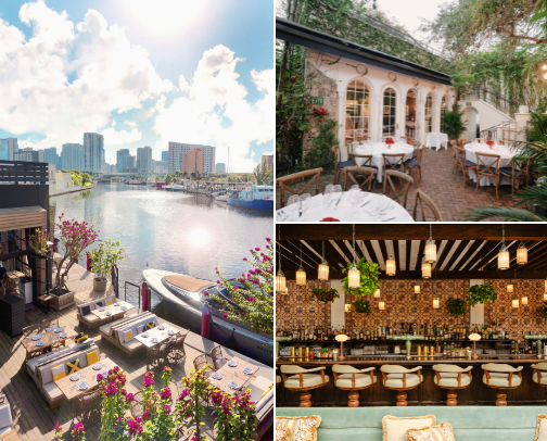 Miami Date Night Spots for Valentine’s Day 🌹♥️ (save this, your girl will thank you). cover photo collage