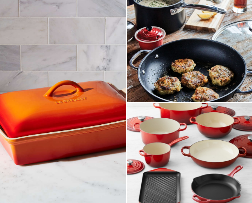 🍳 Le Creuset Luxe Kitchen cover photo collage