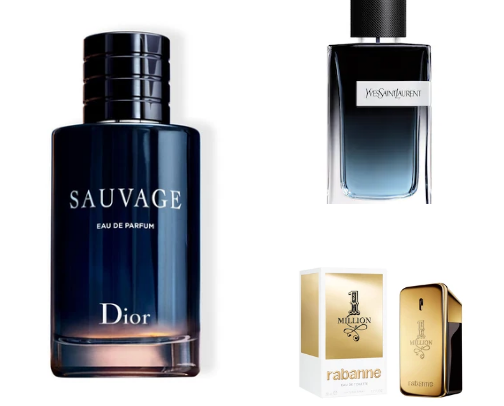 Top Best-Selling Men's Perfumes cover photo collage