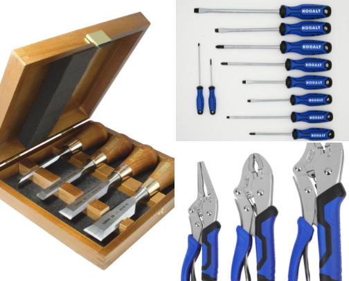 Hand Tools cover photo collage
