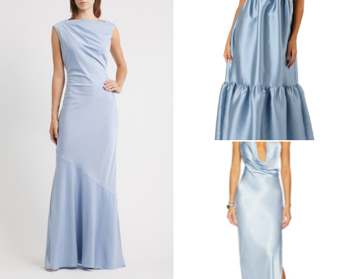 Light Blue Bridesmaid Dresses Under $150 cover photo collage