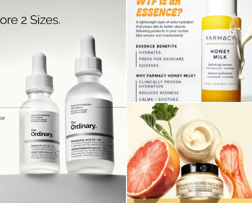 Hydration Heroes: Skincare Must-Haves for Dry Skin cover photo collage