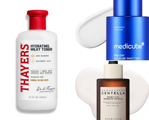 Skincare recommendations for combination skin! cover photo collage