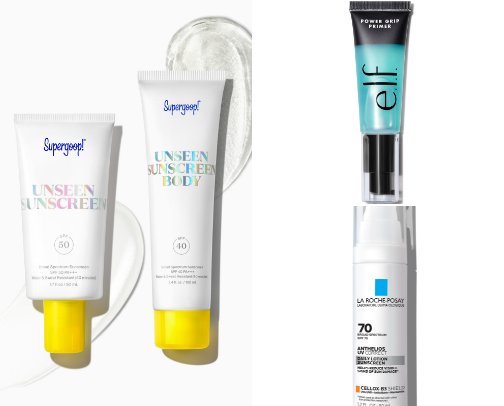 Sweat-Proof Skincare I Swear By 😅✨ cover photo collage