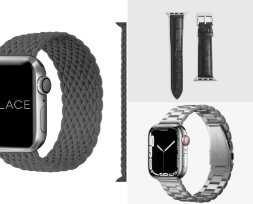 Stylish Apple Watch Bands cover photo collage