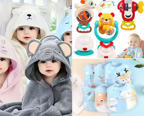 🍼ABUELA’S MUST-HAVES FOR BABY🌸  – TESTED WITH LOVE ESSENTIALS 💕 cover photo collage