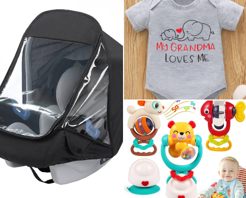 🍼ABUELA’S MUST-HAVES FOR BABY🌸  – TESTED WITH LOVE ESSENTIALS 💕 cover photo collage