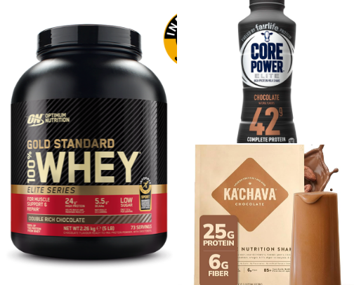My Favourite Protein Shakes cover photo collage