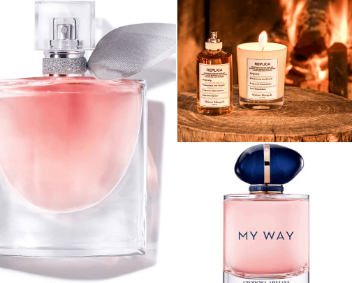 Perfumes cover photo collage