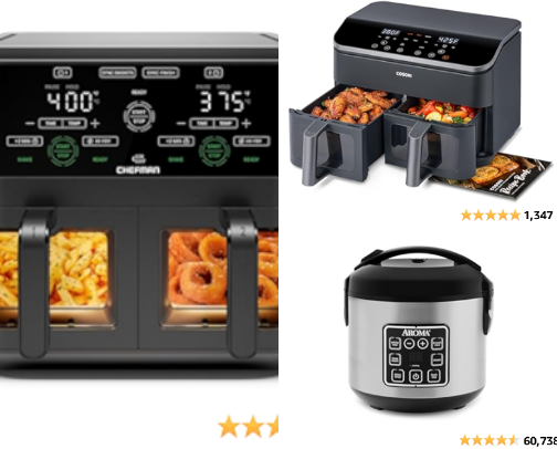 Air Fryer cover photo collage