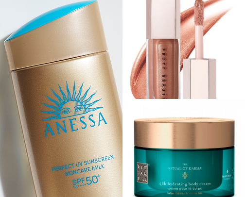 The BEST list of beauty products I buy again, the second they're finished cover photo collage