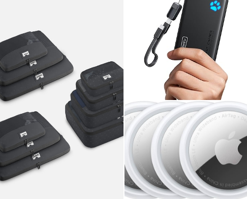 Viral Travel Essentials & Packing Hacks | Travel Smarter 2026 cover photo collage