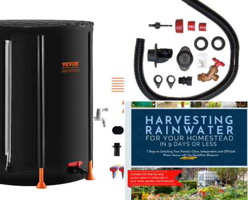 Water Harvesting and Collection Needs cover photo collage