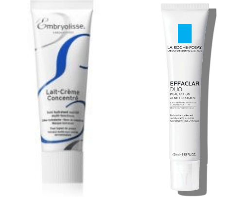 Skin care cover photo collage