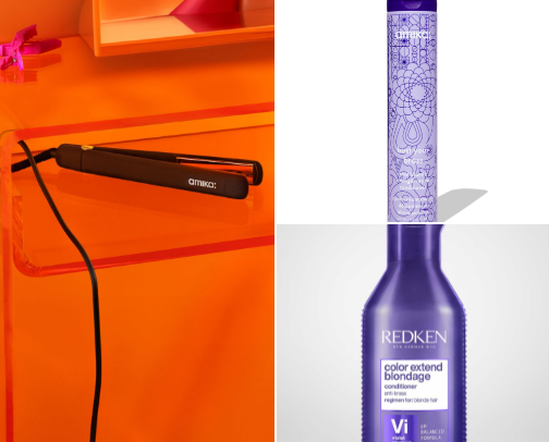 Favorite hair care cover photo collage