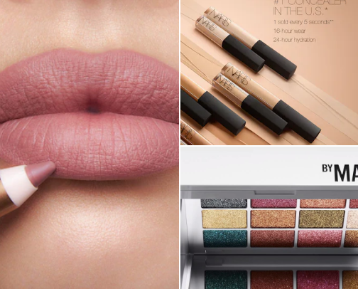 Makeup must haves cover photo collage